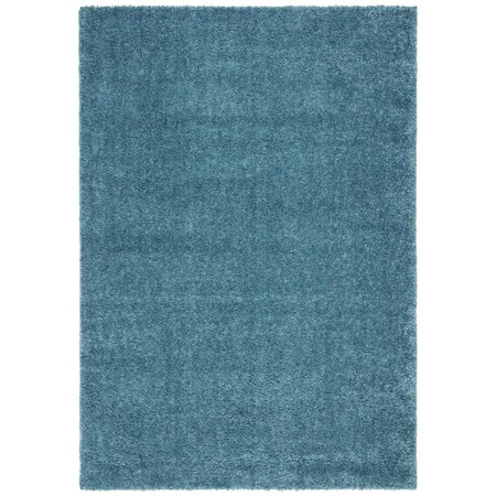 Safavieh 3 x 5 ft. August Shag 900 Power-Loomed Rectangle Rug - Turquoise AUG900K-3